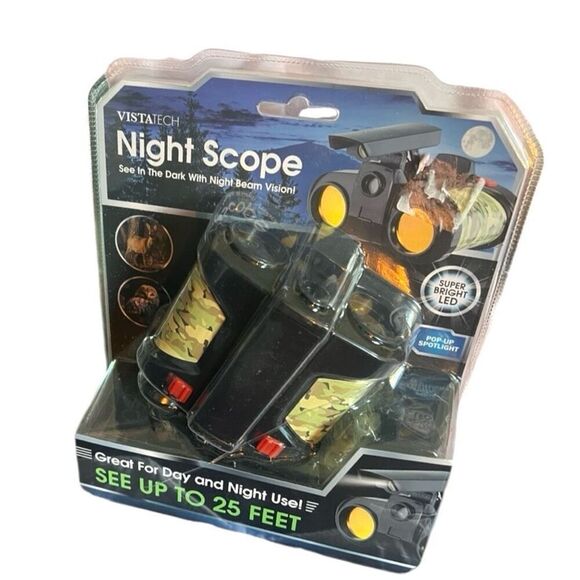 Brand New Vistatech Camouflage Night Scope Vision Binoculars for Kids - Picture 1 of 1